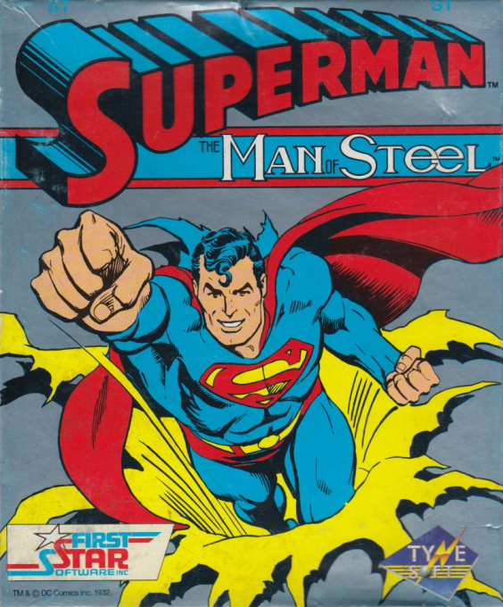 Superman - The Man of Steel box art