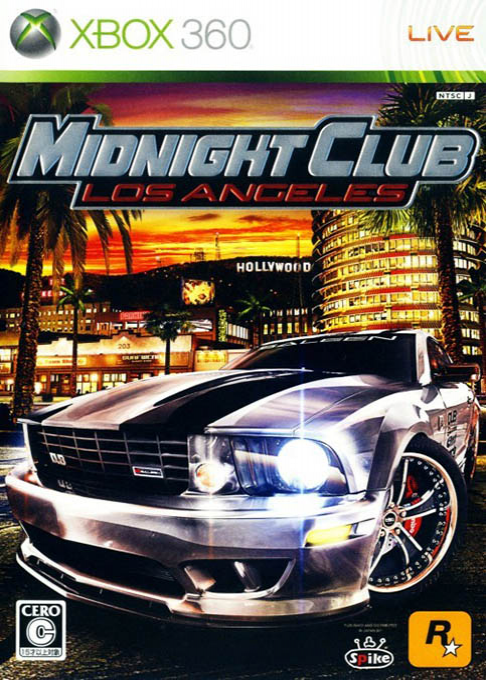 Midnight Club - Los Angeles — box-2D (JP)