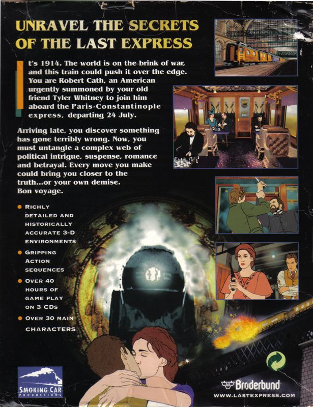 Last Express, The — box-2D-back (EU)