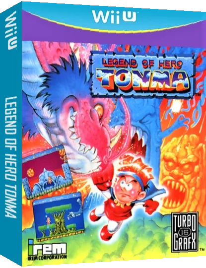 Legend of Hero Tonma — box-3D (WOR)