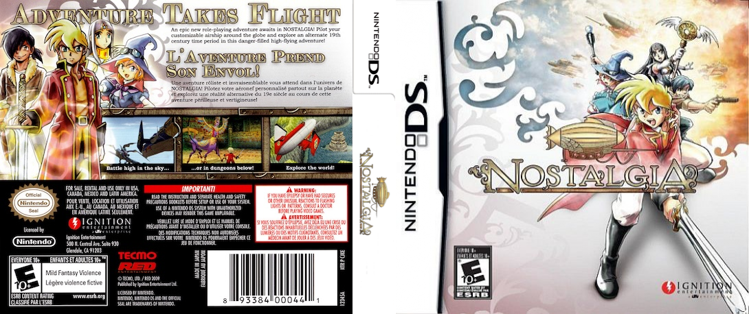 Nostalgia — box-texture (US)