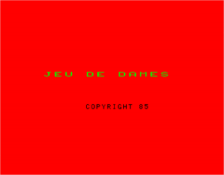 Jeu de Dames — sstitle (EU)
