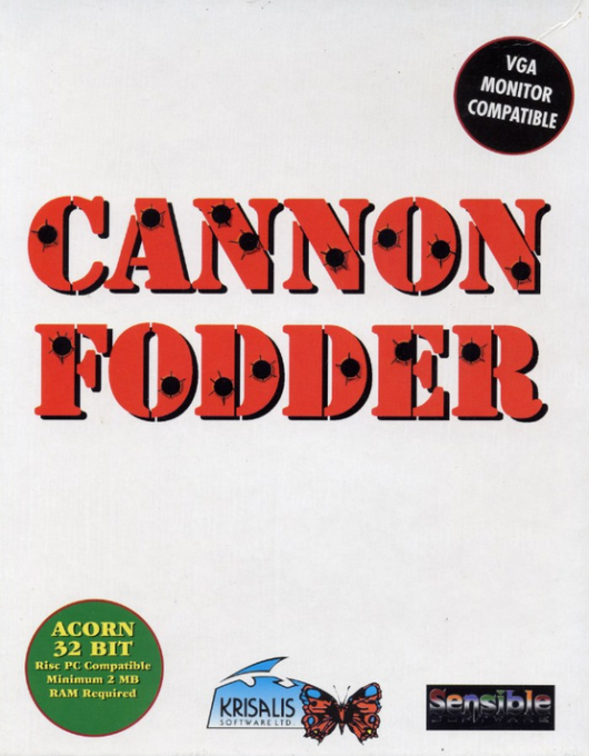 Cannon Fodder box art