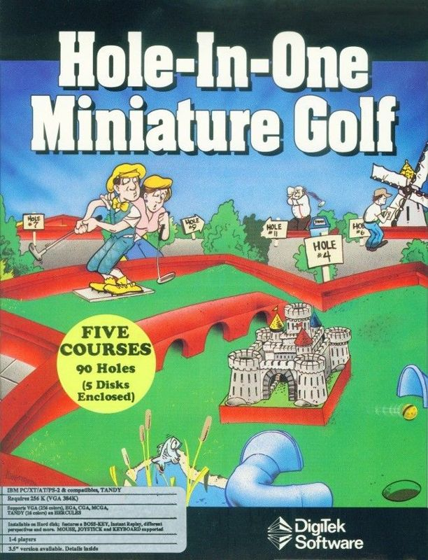 Hole-in-one Miniature Golf box art