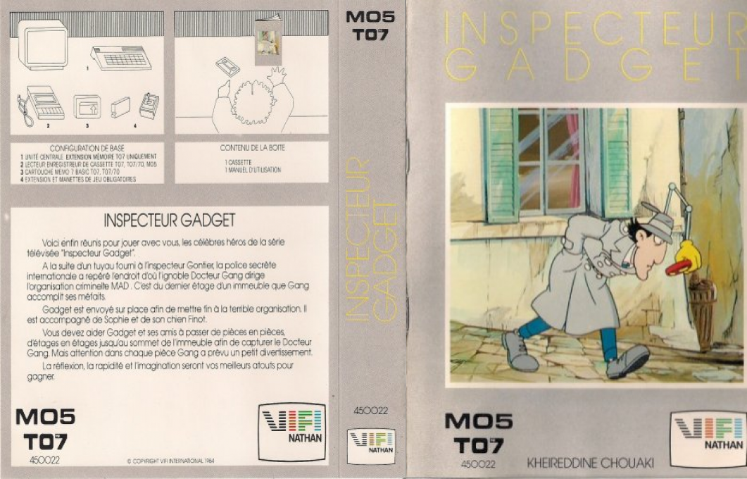 Inspecteur Gadget — box-texture (WOR)
