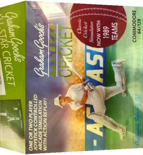 Graham Gooch's All Star Cricket — box-3D (EU)
