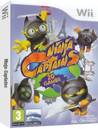 Ninja Captains — box-3D (EU)