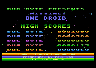 Missing - One Droid — sstitle (WOR)