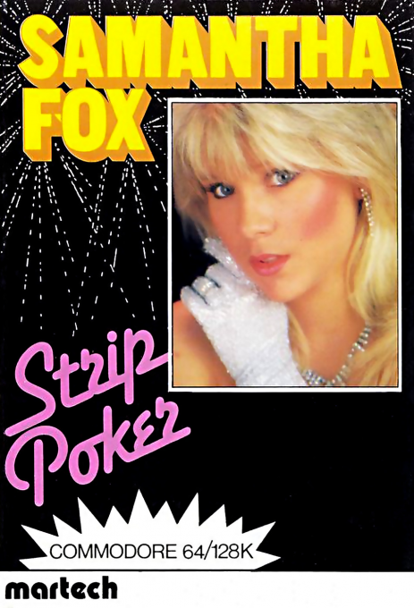 Samantha Fox Strip Poker box art