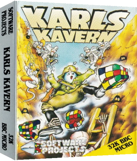 Karl's Cavern — box-3D (EU)