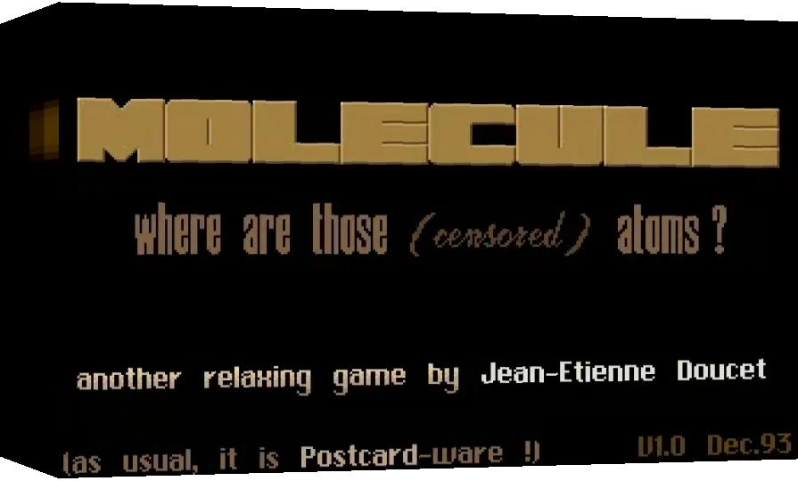 Molécule — box-3D (WOR)