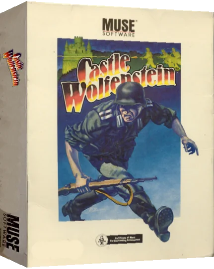 Castle Wolfenstein — box-3D (US)