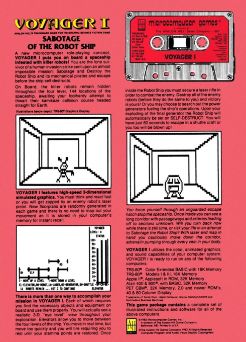 Voyager I — box-2D-back (US)