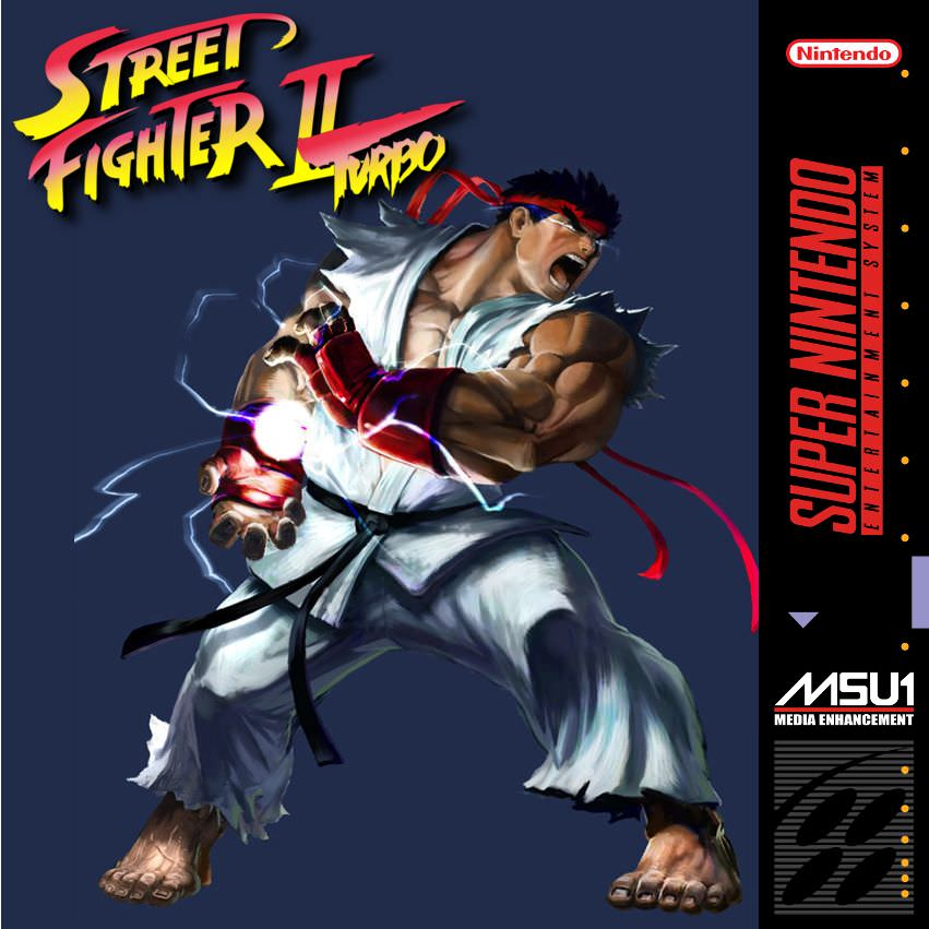 Street Fighter II Turbo box art