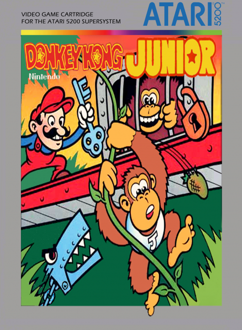 Donkey Kong Jr box art