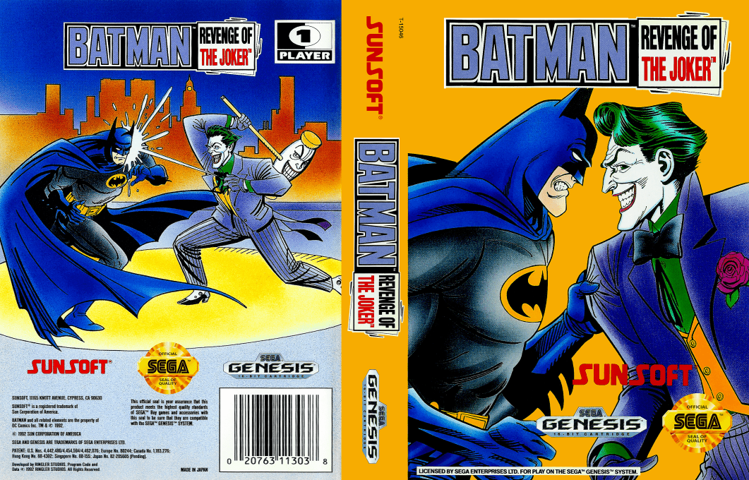 Batman - Revenge Of The Joker — box-texture (US)