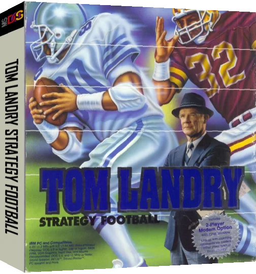 Tom Landry Strategy Football — box-3D (US)