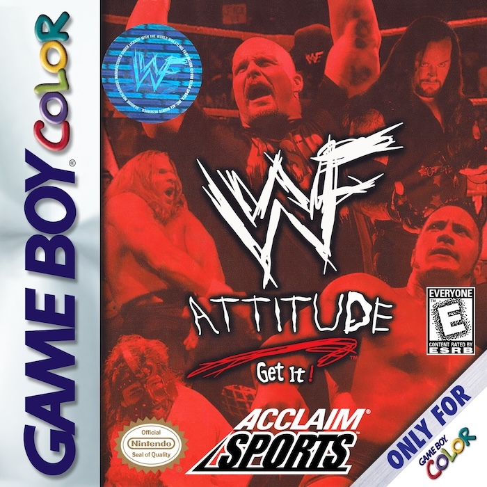 WWF Attitude box art