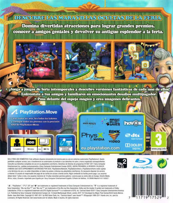 Carnival Island — box-2D-back (SP)