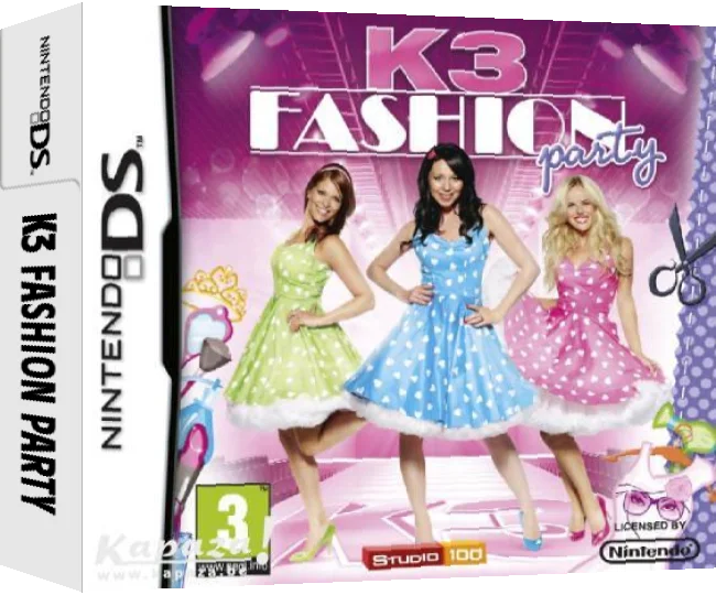 K3 Fashion Party — box-3D (EU)