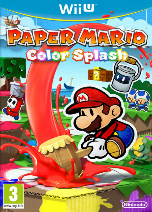 Paper Mario - Color Splash — box-2D (EU)