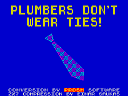 Plumbers don't wear ties — sstitle (EU)