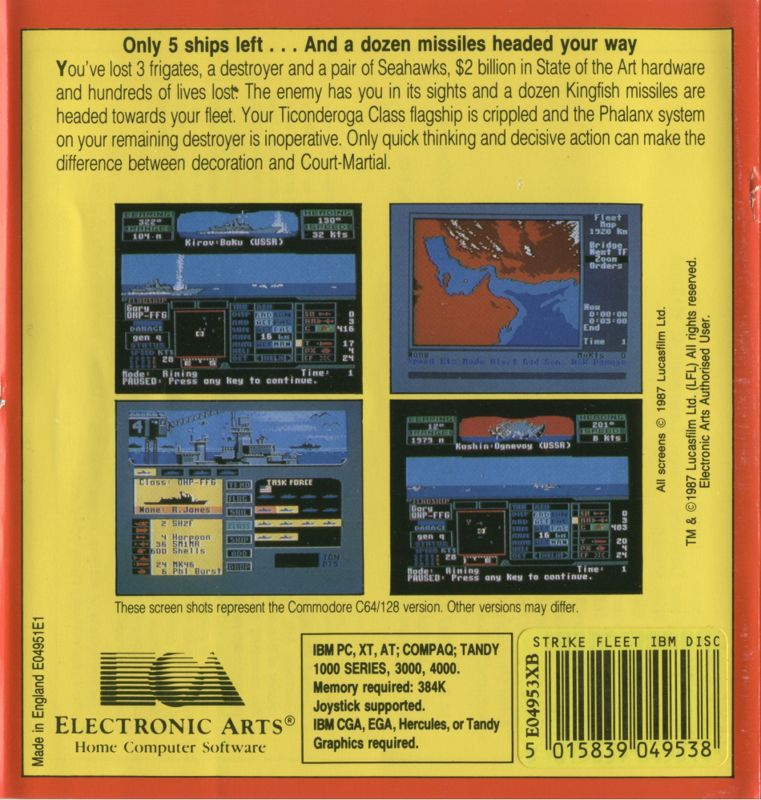 Strike Fleet — box-2D-back (EU)