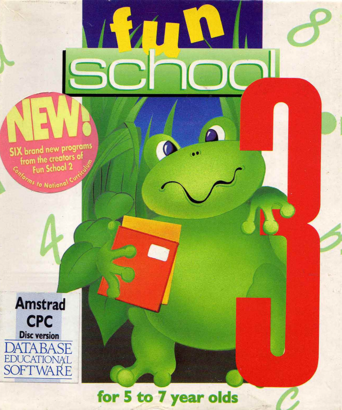 Fun School 3 - for 5 to 7 Year Olds box art