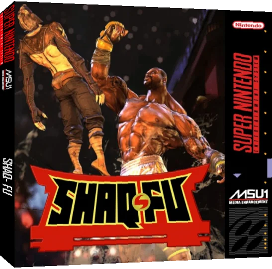 Shaq- Fu — box-3D (US)
