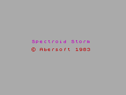 Spectroid Storm — sstitle (WOR)