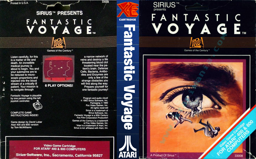 Fantastic Voyage — box-texture (US)