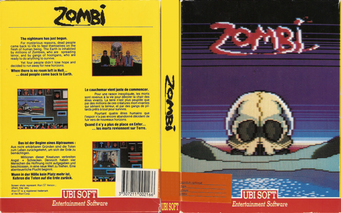 Zombi — box-texture (EU)
