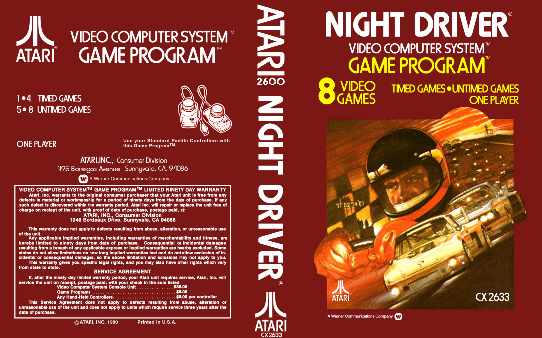 Night Driver — box-texture (US)