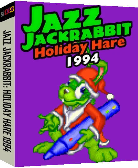 Jazz Jackrabbit : Holiday Hare 1994 — box-3D (WOR)
