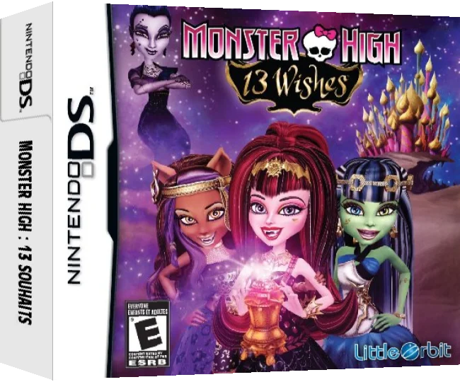 Monster High - 13 Wishes — box-3D (US)