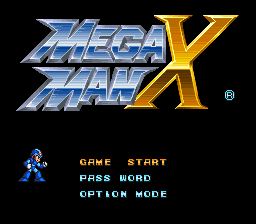 Mega Man X — sstitle (WOR)