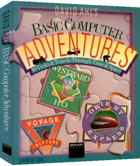 David Ahl's Basic Computer Adventures — box-3D (US)