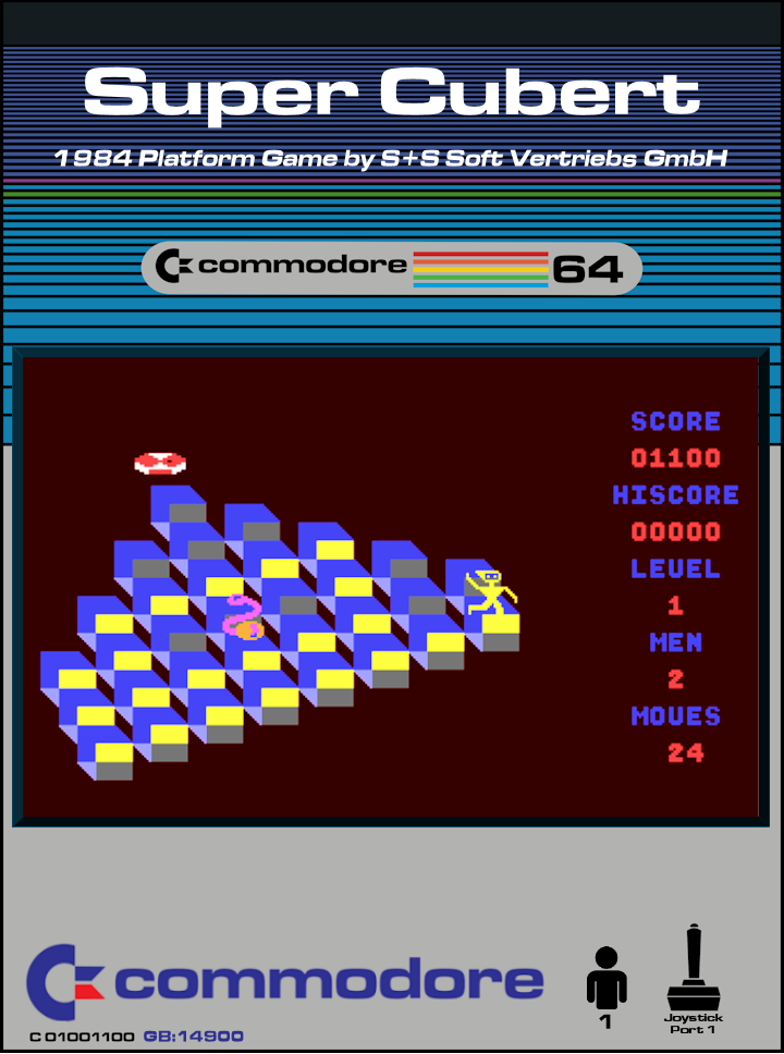 3D Cubert 64 box art
