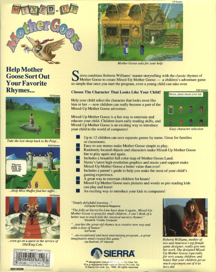 Mixed-Up Mother Goose — box-2D-back (WOR)
