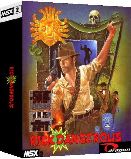 Rick Dangerous — box-3D (EU)