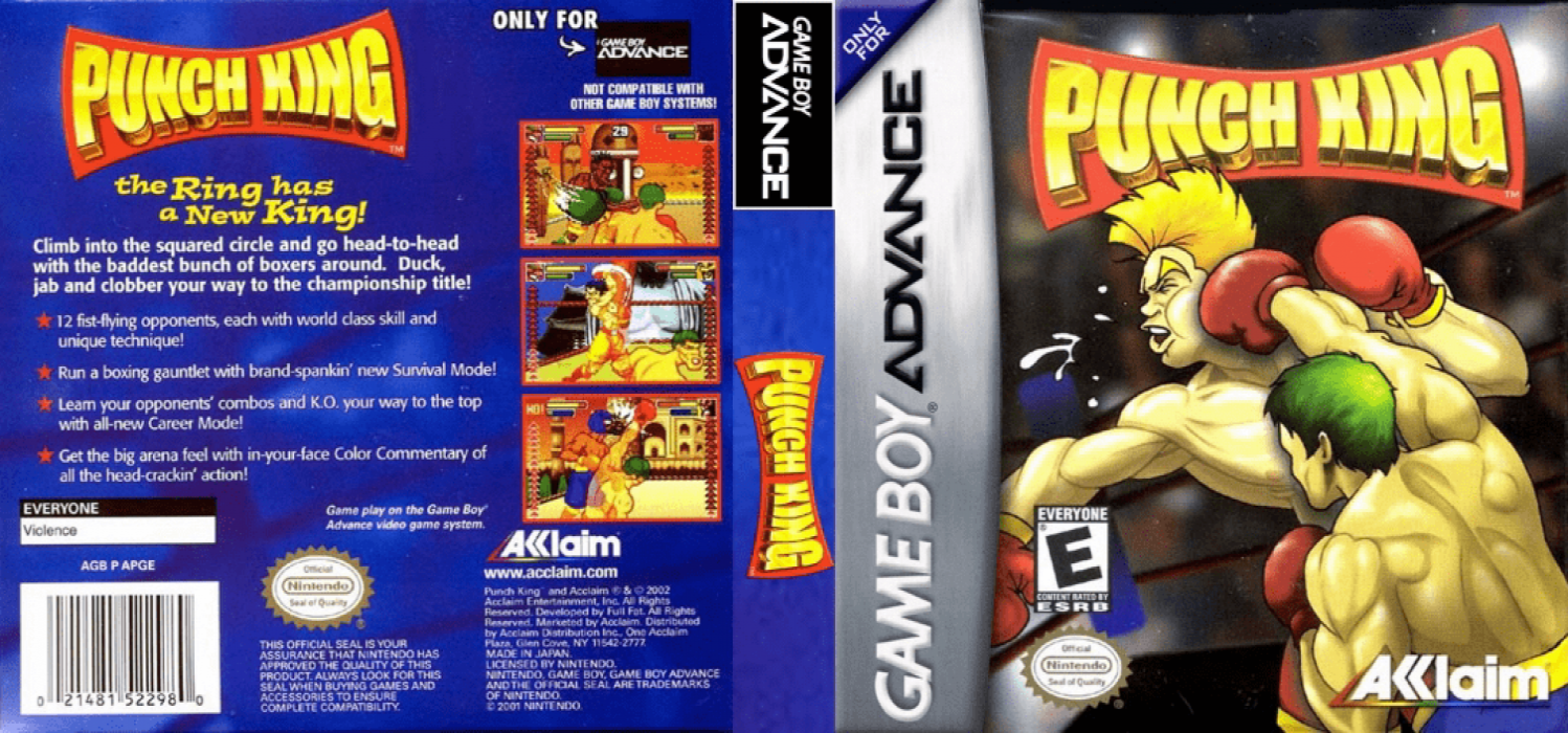 Punch King — box-texture (US)