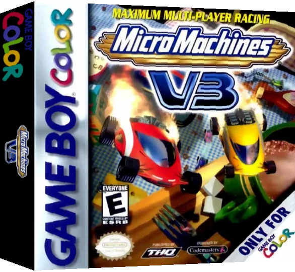 Micro Machines V3 — box-3D (US)
