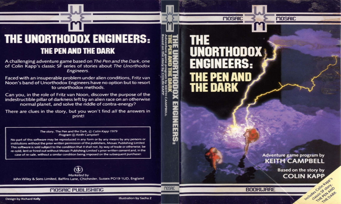 The Unorthodox Engineers : The Pen and the Dark — box-texture (EU)