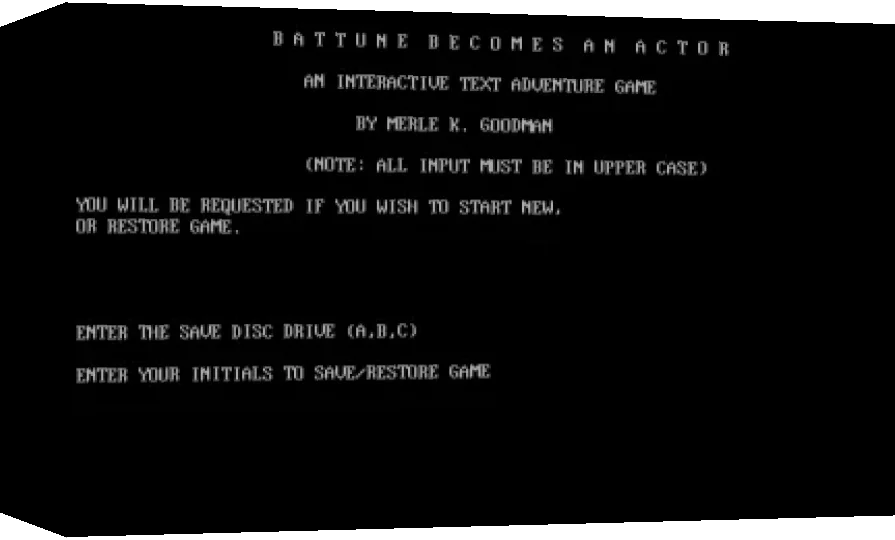 Battune Becomes an Actor — box-3D (WOR)