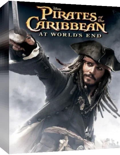 Pirates of the Caribbean - At World's End — box-3D (EU)