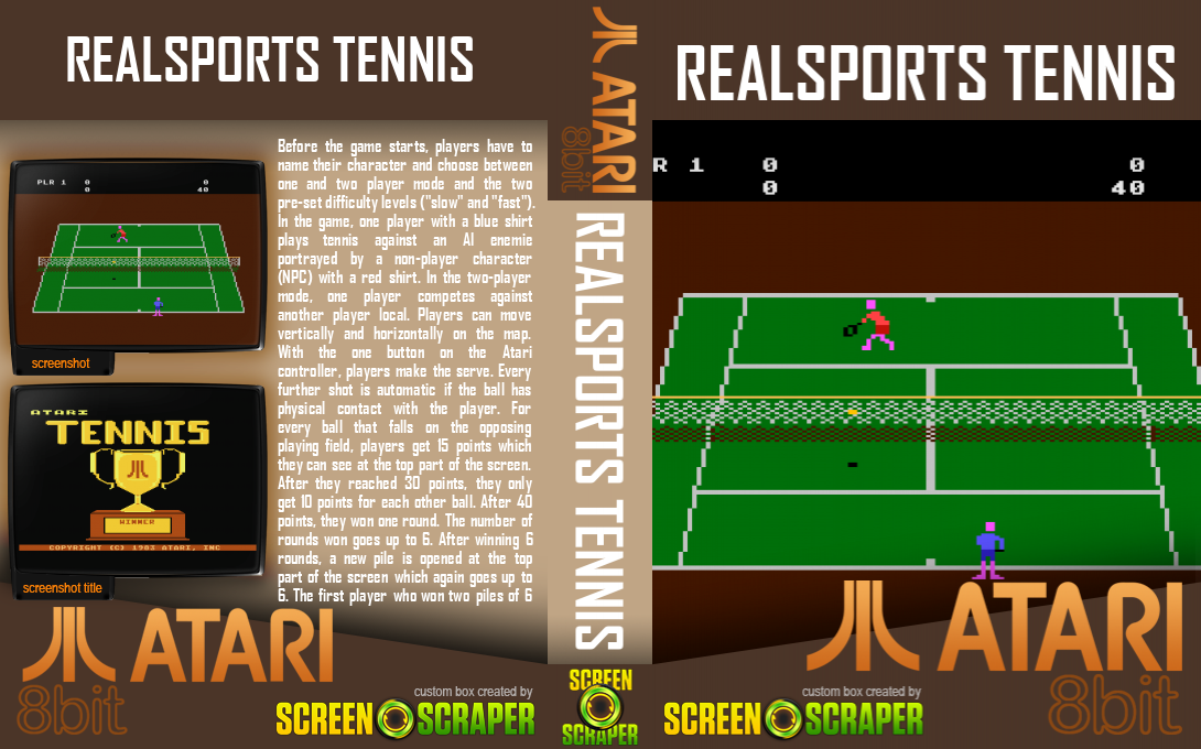Realsports Tennis — box-texture (SS)
