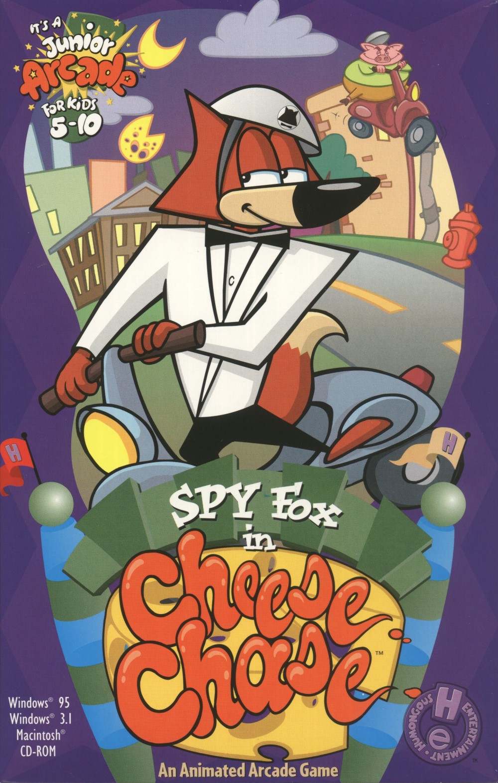 Spy Fox in Cheese Chase box art