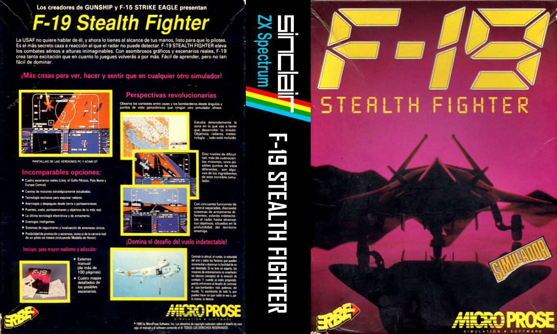 F-19 Stealth Fighter — box-texture (SP)