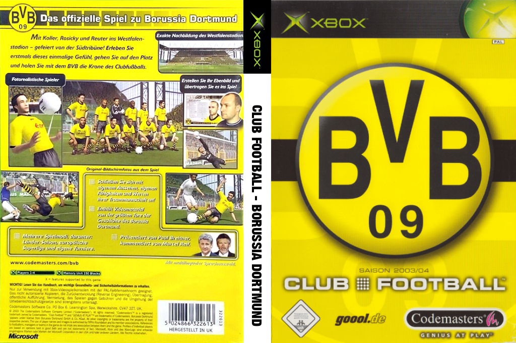 Club Football - Borussia Dortmund — box-texture (DE)
