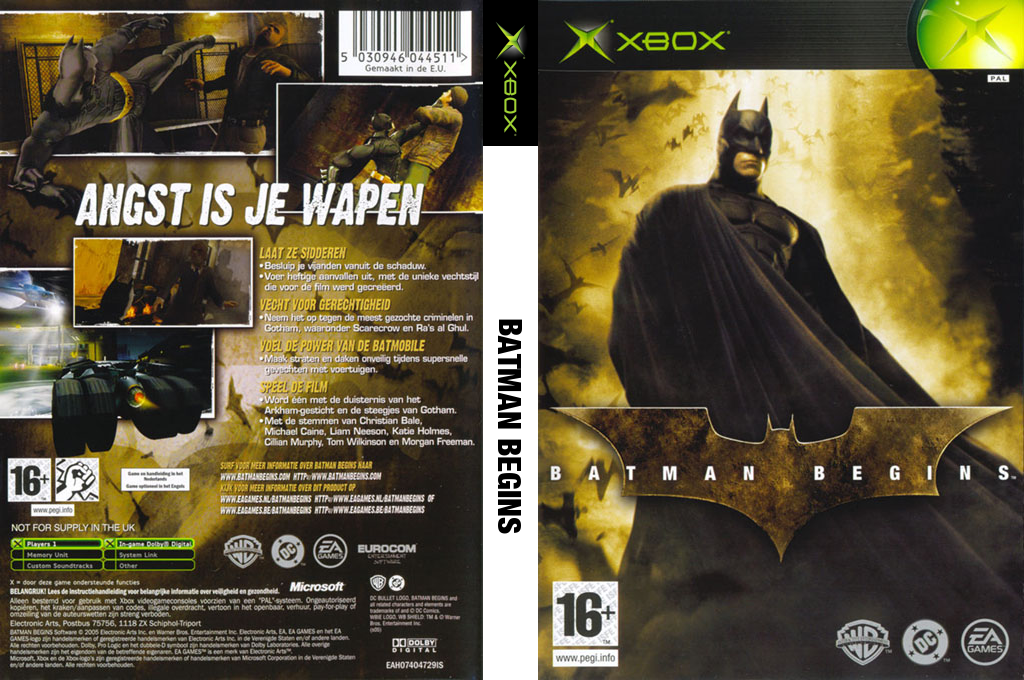 Batman Begins — box-texture (NL)